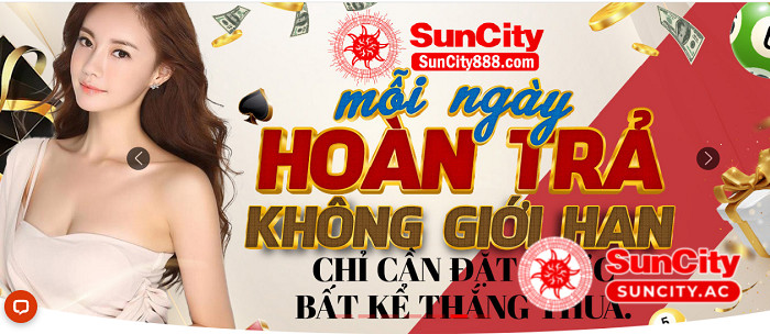 Đăng ký Suncity thành công nhận ngay khuyến mãi khủng