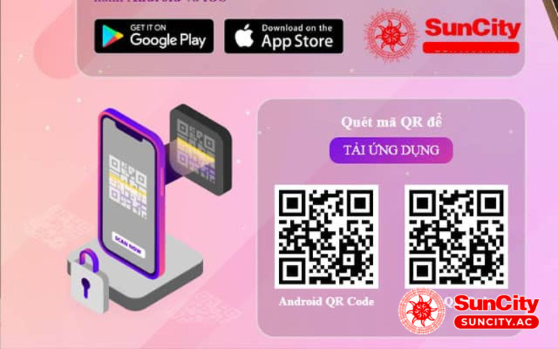 Một số câu hỏi liên quan đến việc tải app Suncity