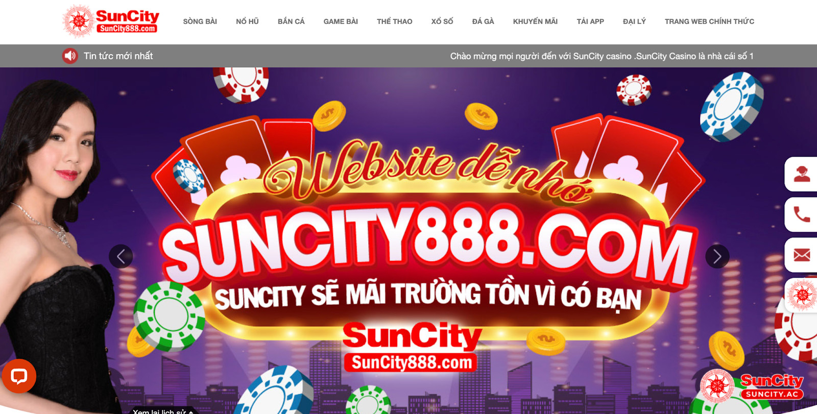 Quá trình nạp tiền Suncity không quá khó để thực hiện